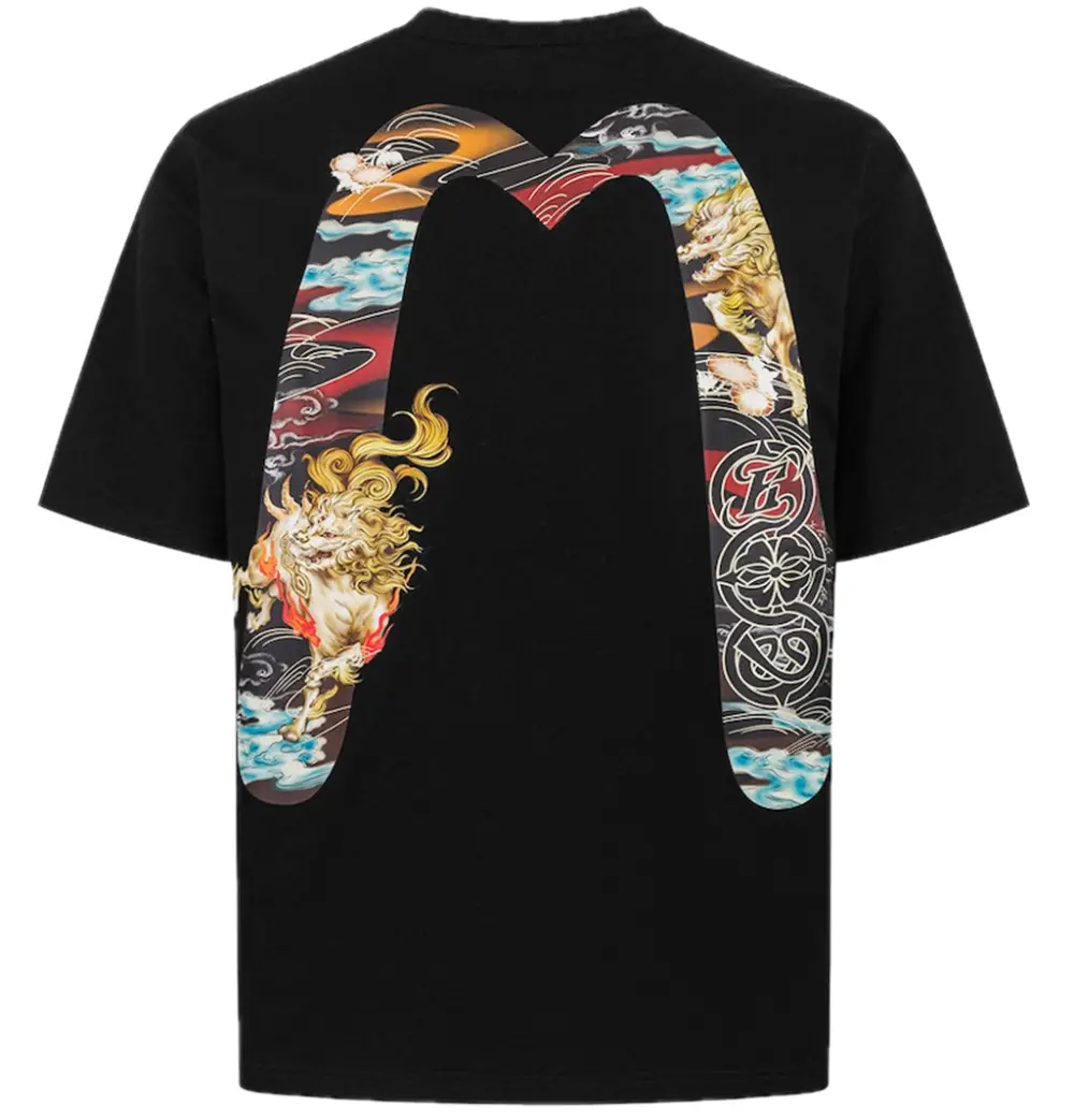 Áo Evisu Hakutaku Daicock Print 2ESHTM5TS1150RXCT
