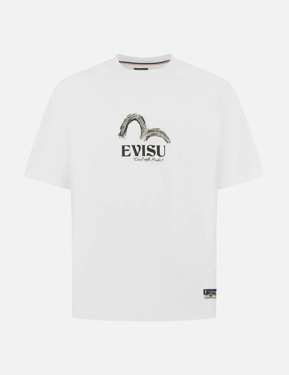 Alternative view of Áo Evisu Hakutaku Daicock Print 2ESHTM5TS1150RXCT