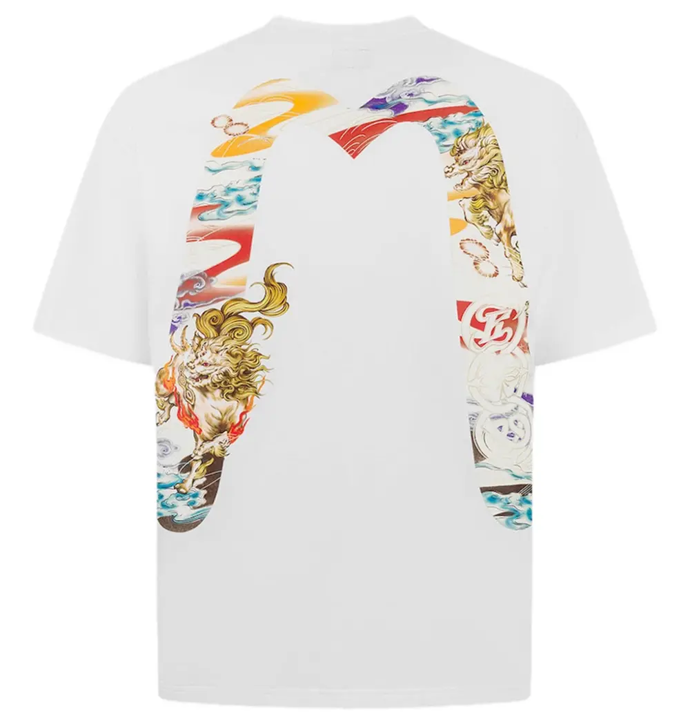 Áo Evisu Hakutaku Daicock Print 2ESHTM5TS1150RXCT