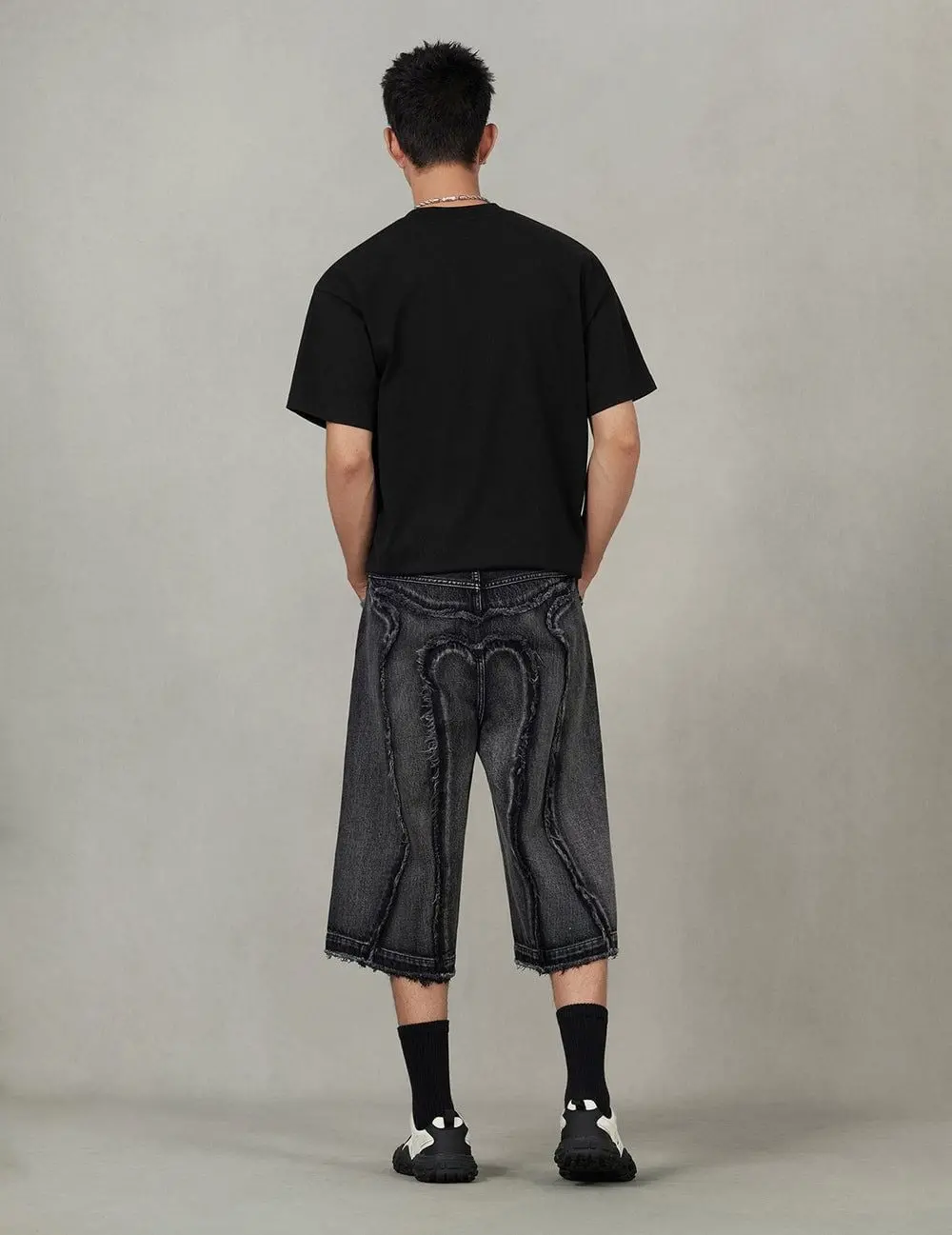 Áo Evisu High Heel Seagull Print T-Shirt 'Black' 2EAHTM5TS7005RXCT - Ảnh 3