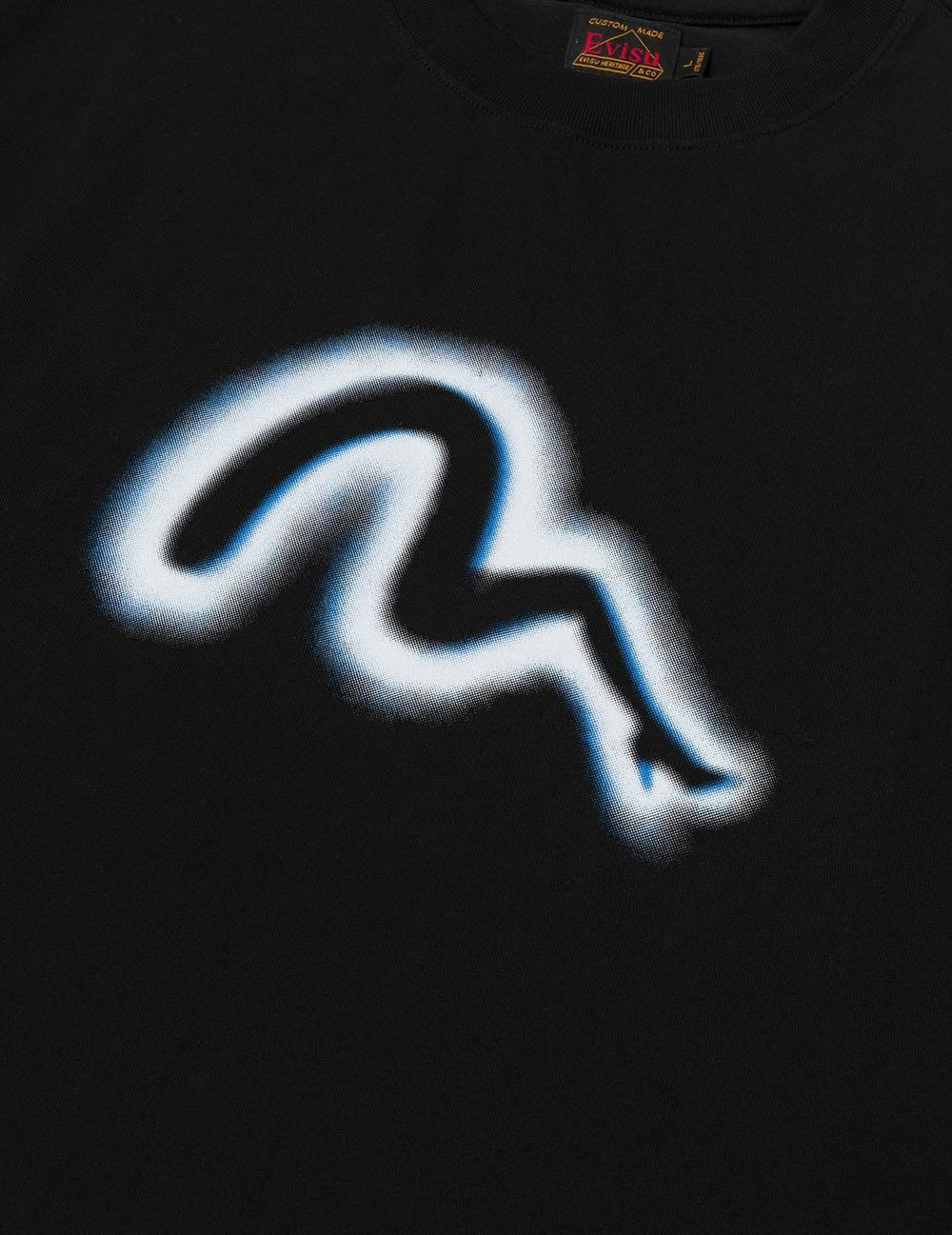 Alternative view of Áo Evisu High Heel Seagull Print T-Shirt 'Black' 2EAHTM5TS7005RXCT