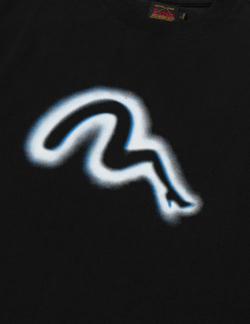 Alternative view of Áo Evisu High Heel Seagull Print T-Shirt 'Black' 2EAHTM5TS7005RXCT