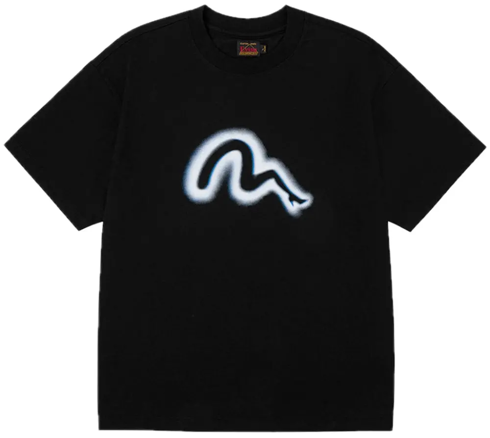 Áo Evisu High Heel Seagull Print T-Shirt 'Black' 2EAHTM5TS7005RXCT