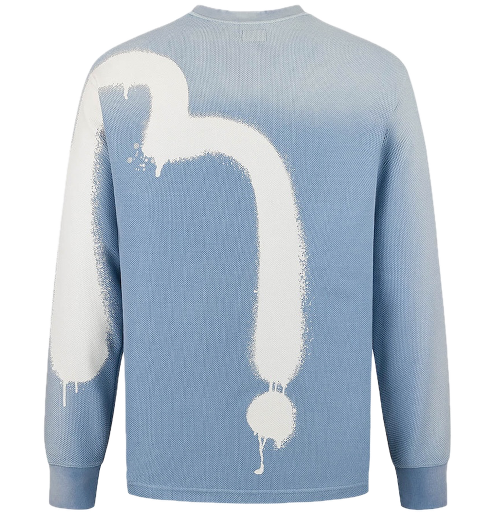Áo Evisu Logo and Daicock Print 'Blue' 2ESHTM5TL1095RXCT