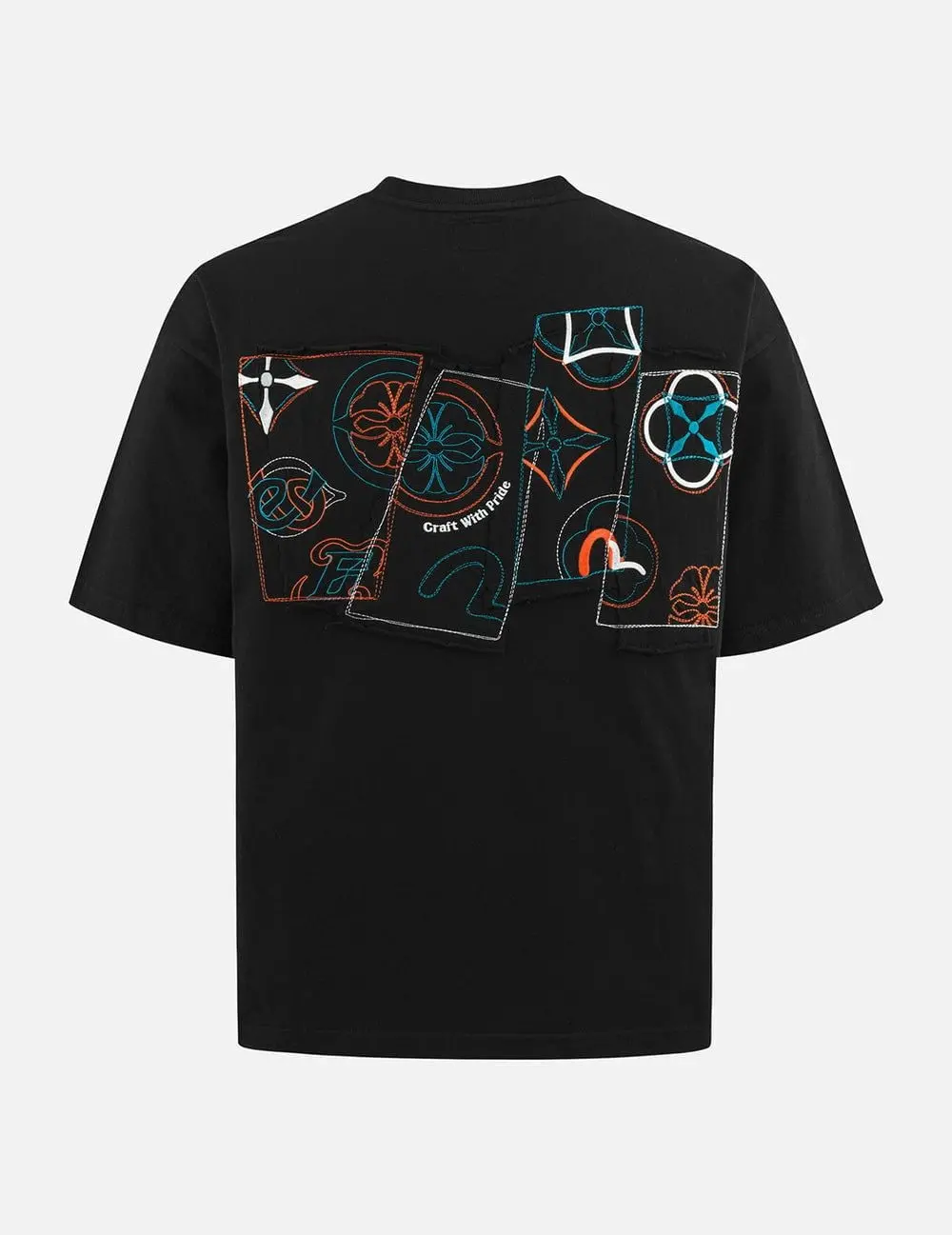 Áo Evisu Logo and Kamon Embroidery T-shirt 2ESHTM5TS1218LFCT - Ảnh 4