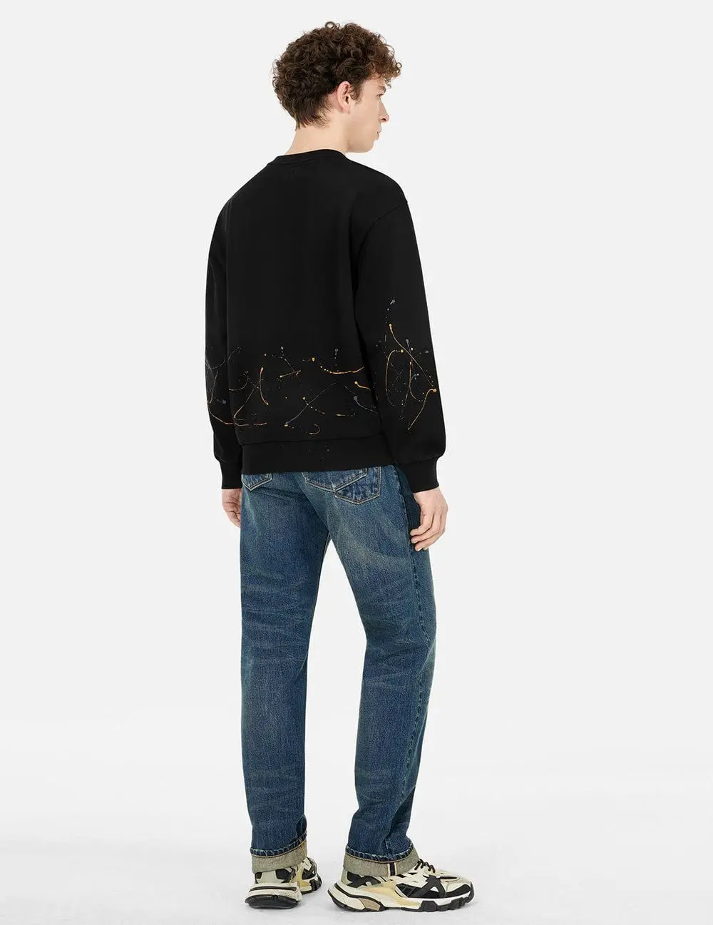 Áo Evisu Logo and Seagull 'Black' 2ESHTM5SW1135RXCT - Ảnh 4