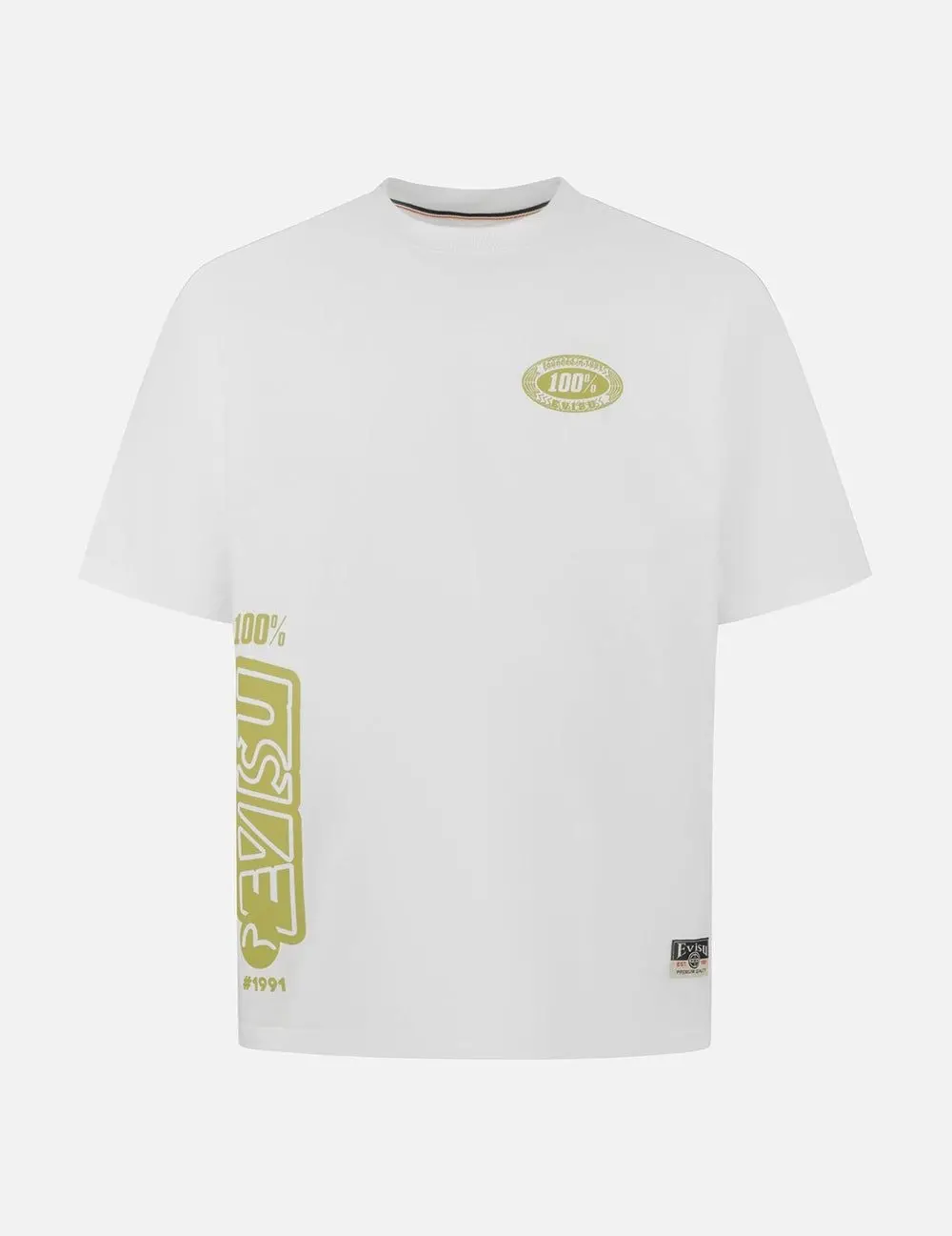 Alternative view of Áo Evisu Logo Daicock Print T-Shirt 2ESHTM5TS1231LFCT