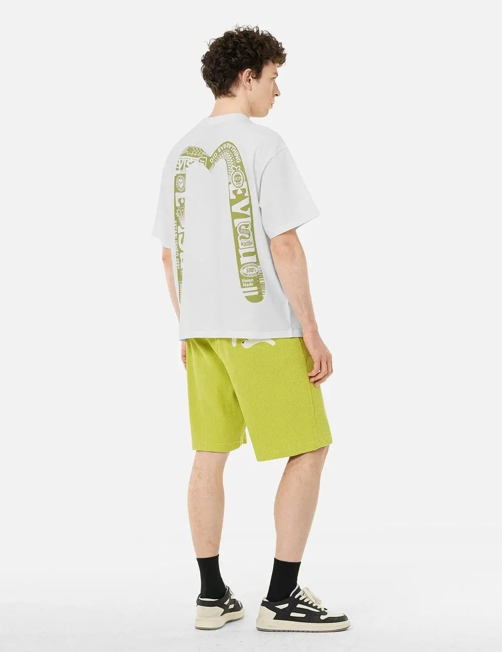 Áo Evisu Logo Daicock Print T-Shirt 2ESHTM5TS1231LFCT - Ảnh 4
