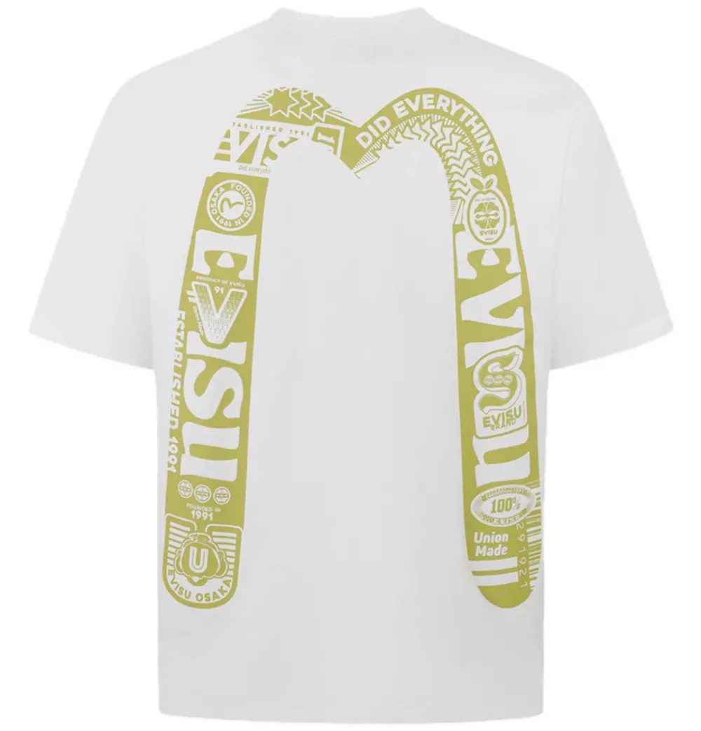 Áo Evisu Logo Daicock Print T-Shirt 2ESHTM5TS1231LFCT