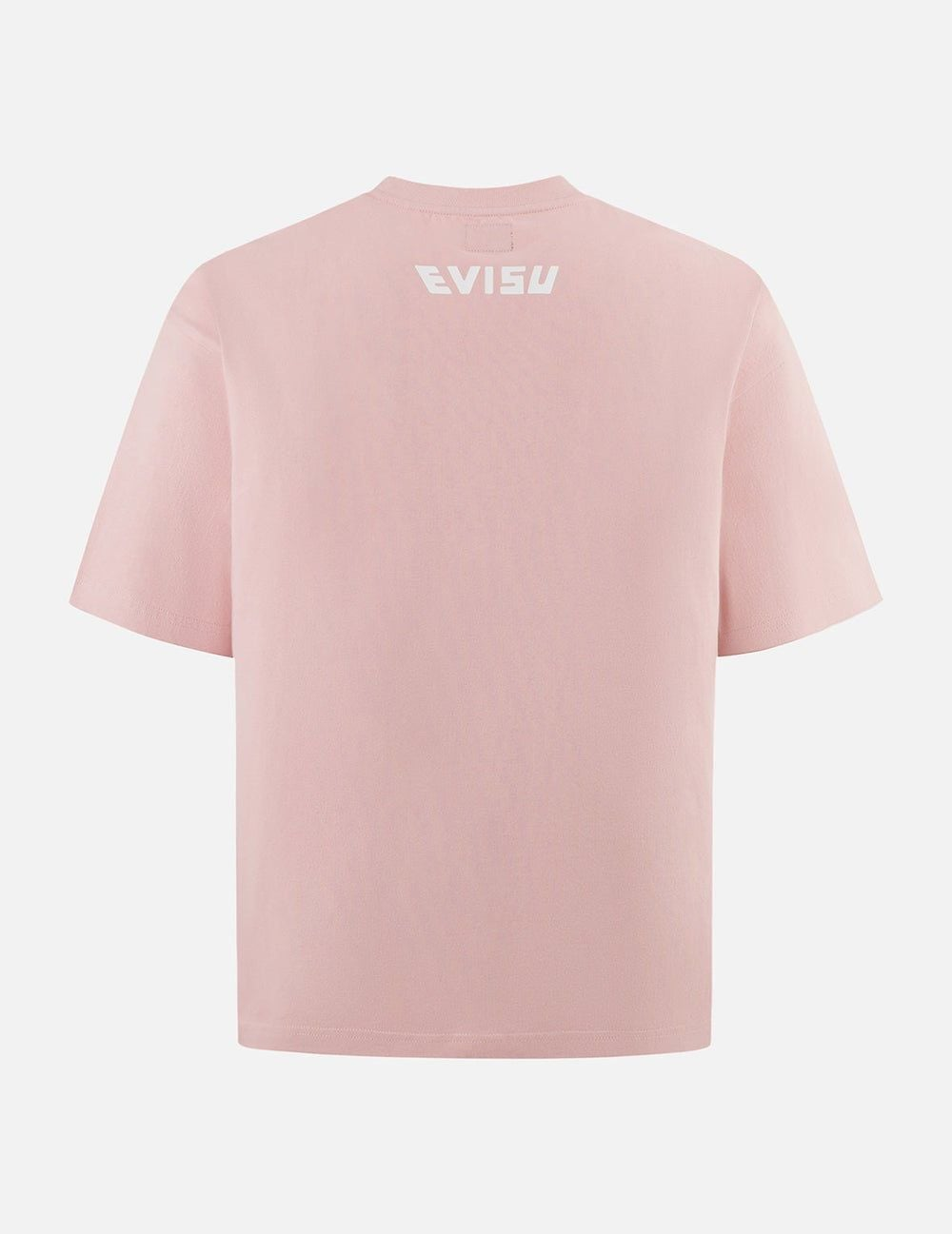 Alternative view of Áo Evisu Playful Seagull Embroidery T-Shirt 'Pink'