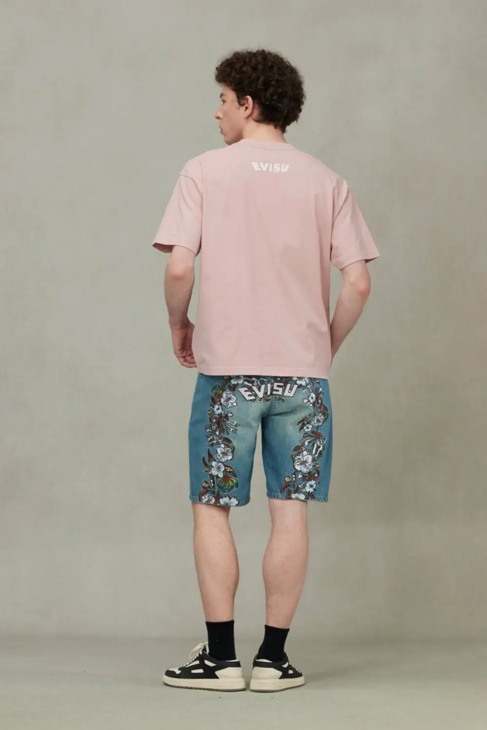 Áo Evisu Playful Seagull Embroidery T-Shirt 'Pink' - Ảnh 4