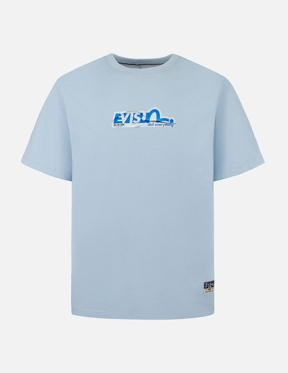 Áo Evisu Poster Daicock Print T-shirt 2ESHTM5TS1121XXCT - Ảnh 2