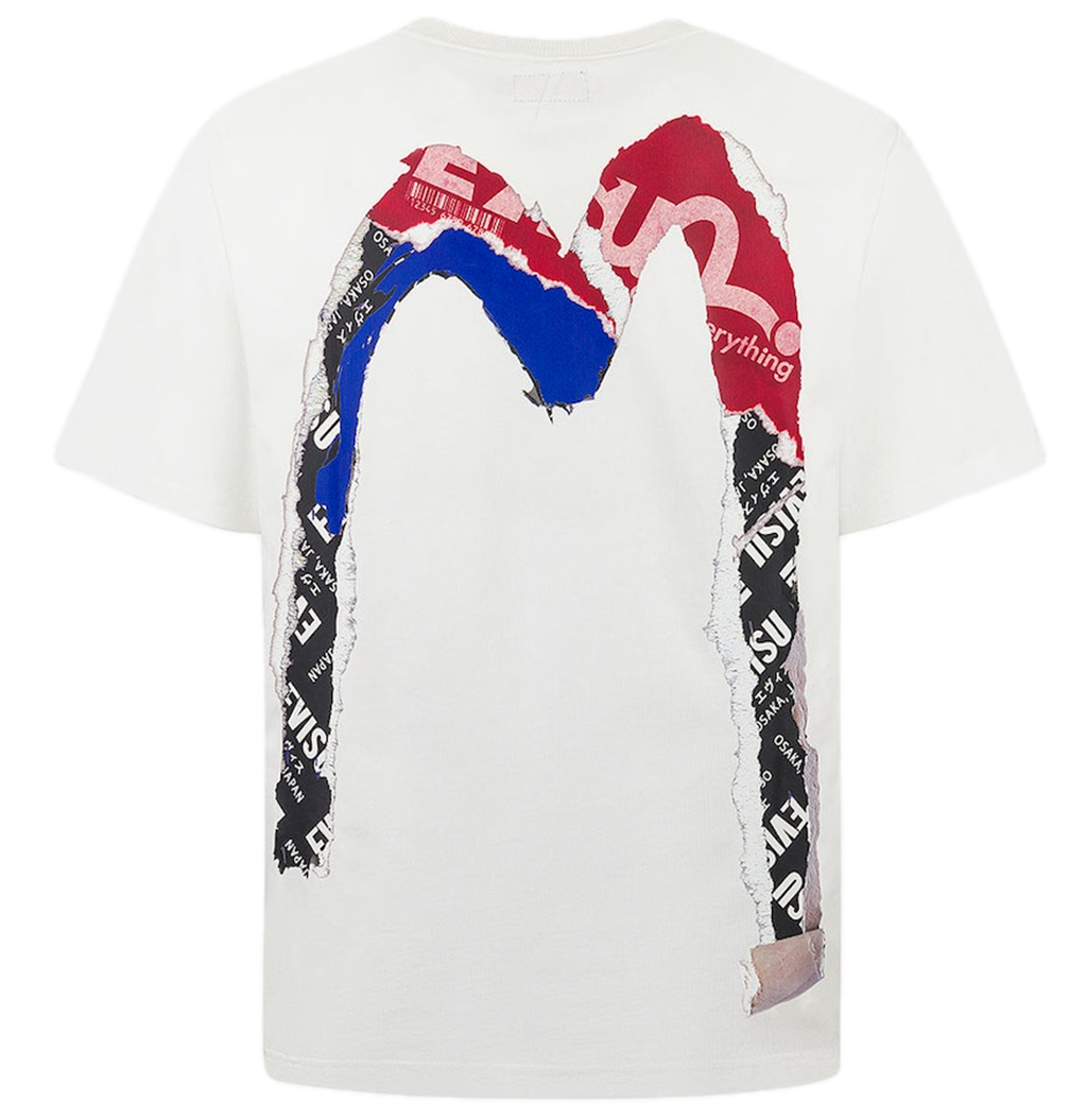 Áo Evisu Poster Daicock Print T-shirt 2ESHTM5TS1121XXCT