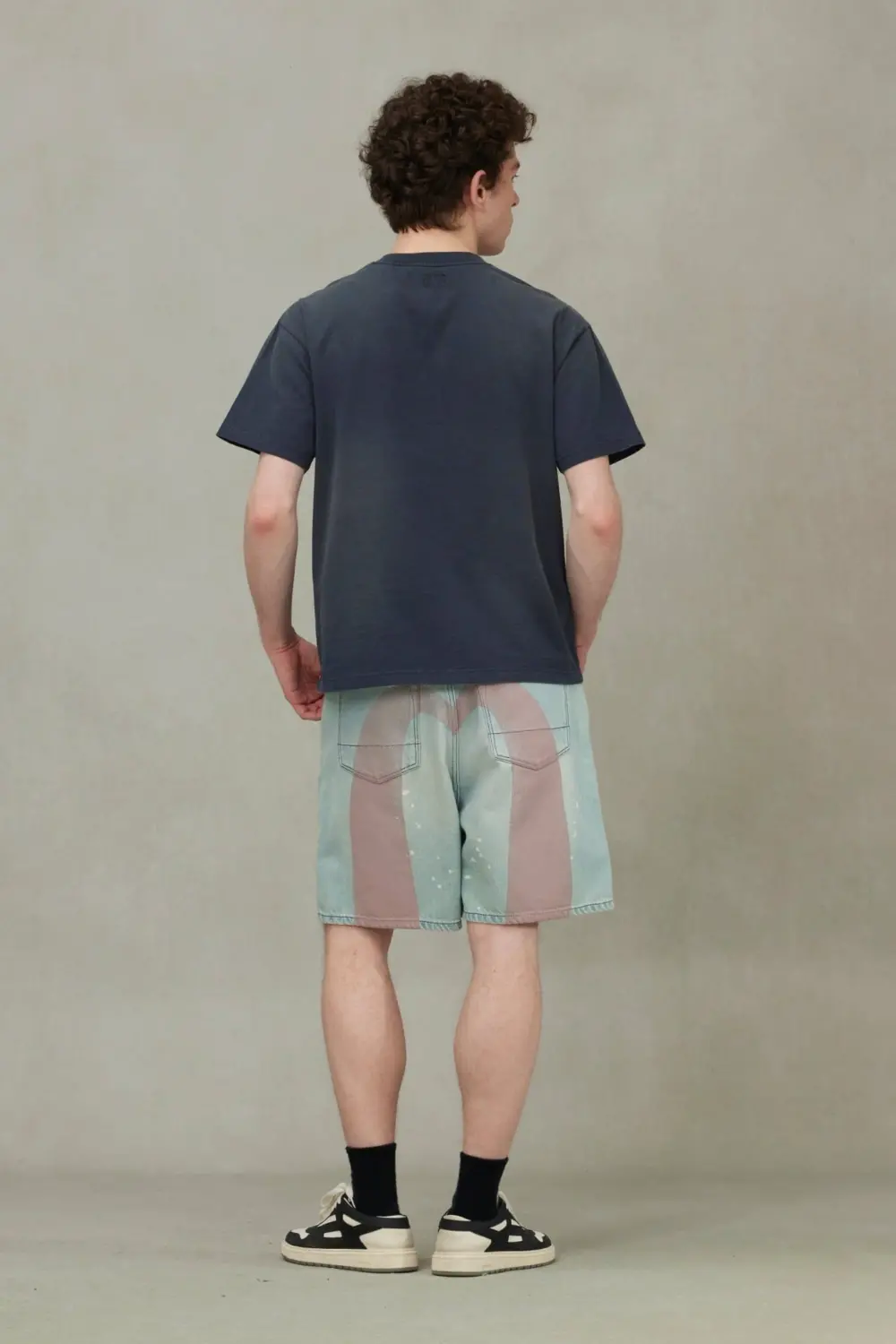 Áo Evisu Seagull and Logo Appliqué T-Shirt 2ESHTM5TS1204RXCT - Ảnh 4