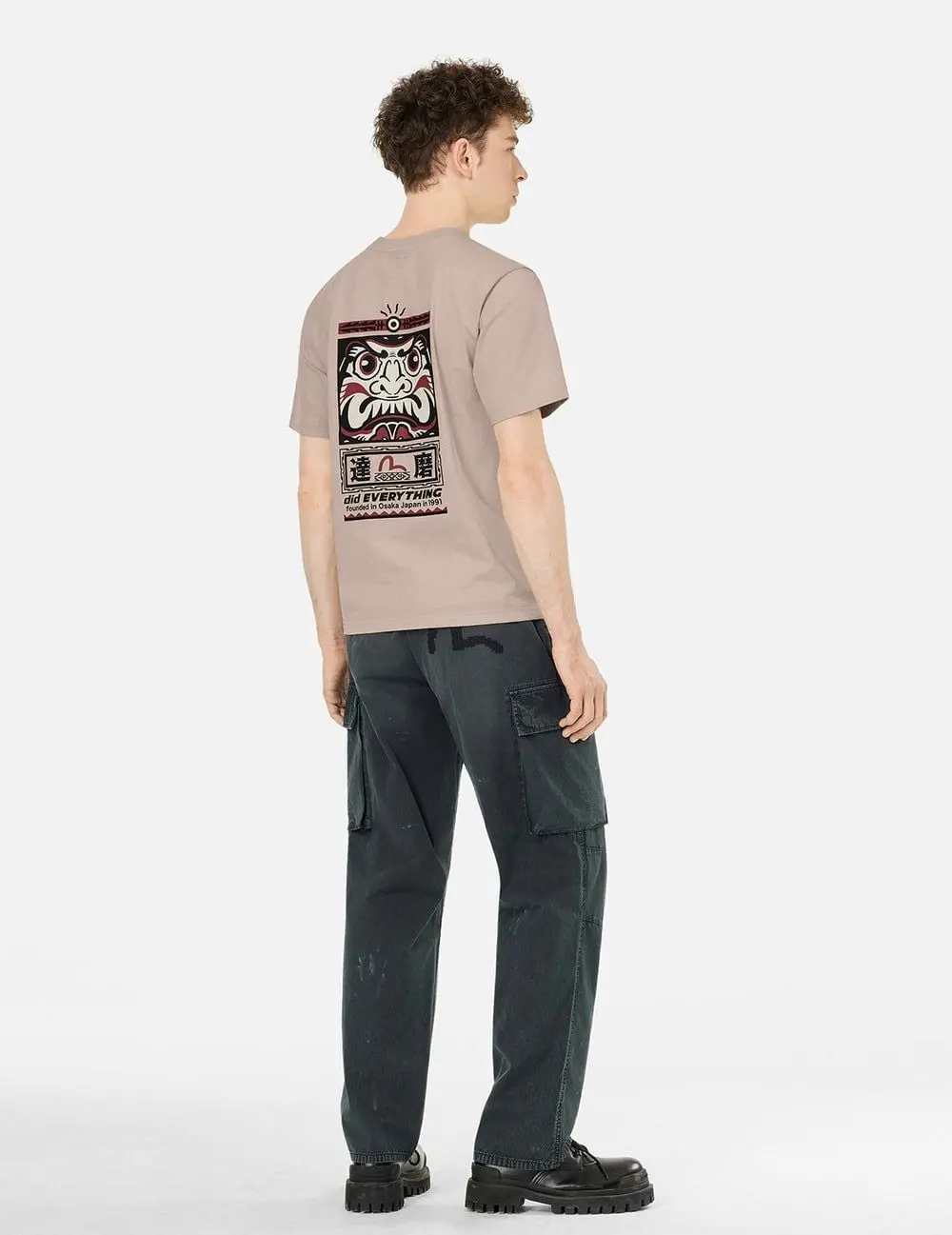 Áo Evisu Seagull Daruma Totem T-shirt 2ESHTM5TS1106XXCT - Ảnh 3