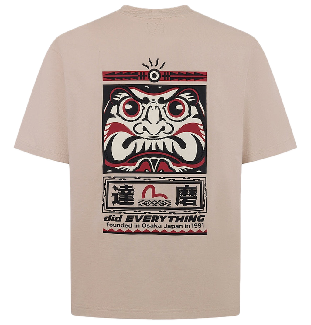 Áo Evisu Seagull Daruma Totem T-shirt 2ESHTM5TS1106XXCT