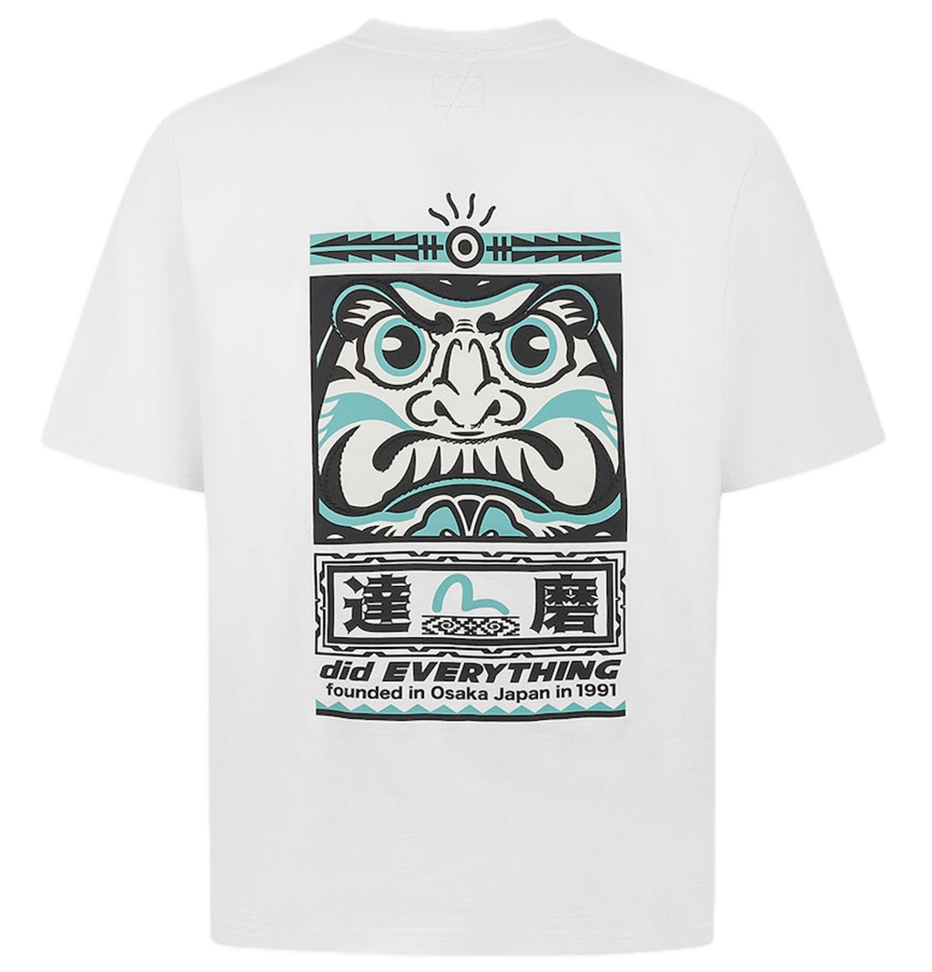 Áo Evisu Seagull Daruma Totem T-shirt 2ESHTM5TS1106XXCT