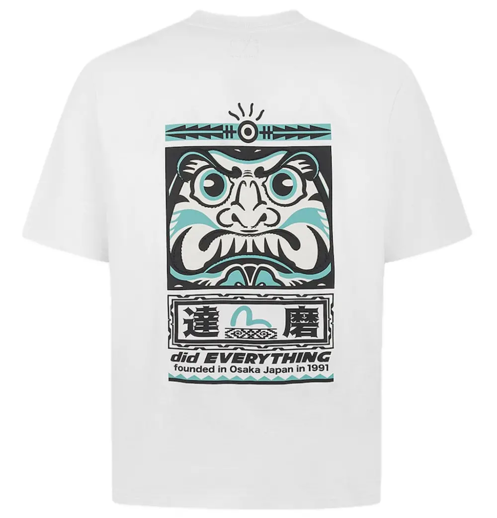 Áo Evisu Seagull Daruma Totem T-shirt 2ESHTM5TS1106XXCT