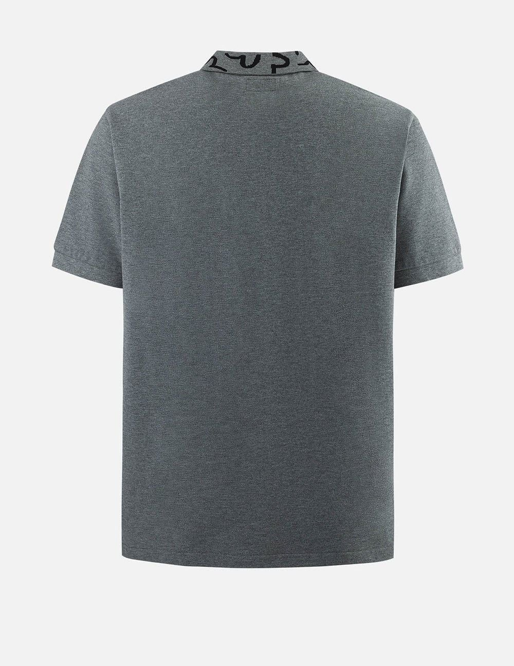 Áo Evisu Seagull Motif Collar Relax Polo 'Grey' - Ảnh 4