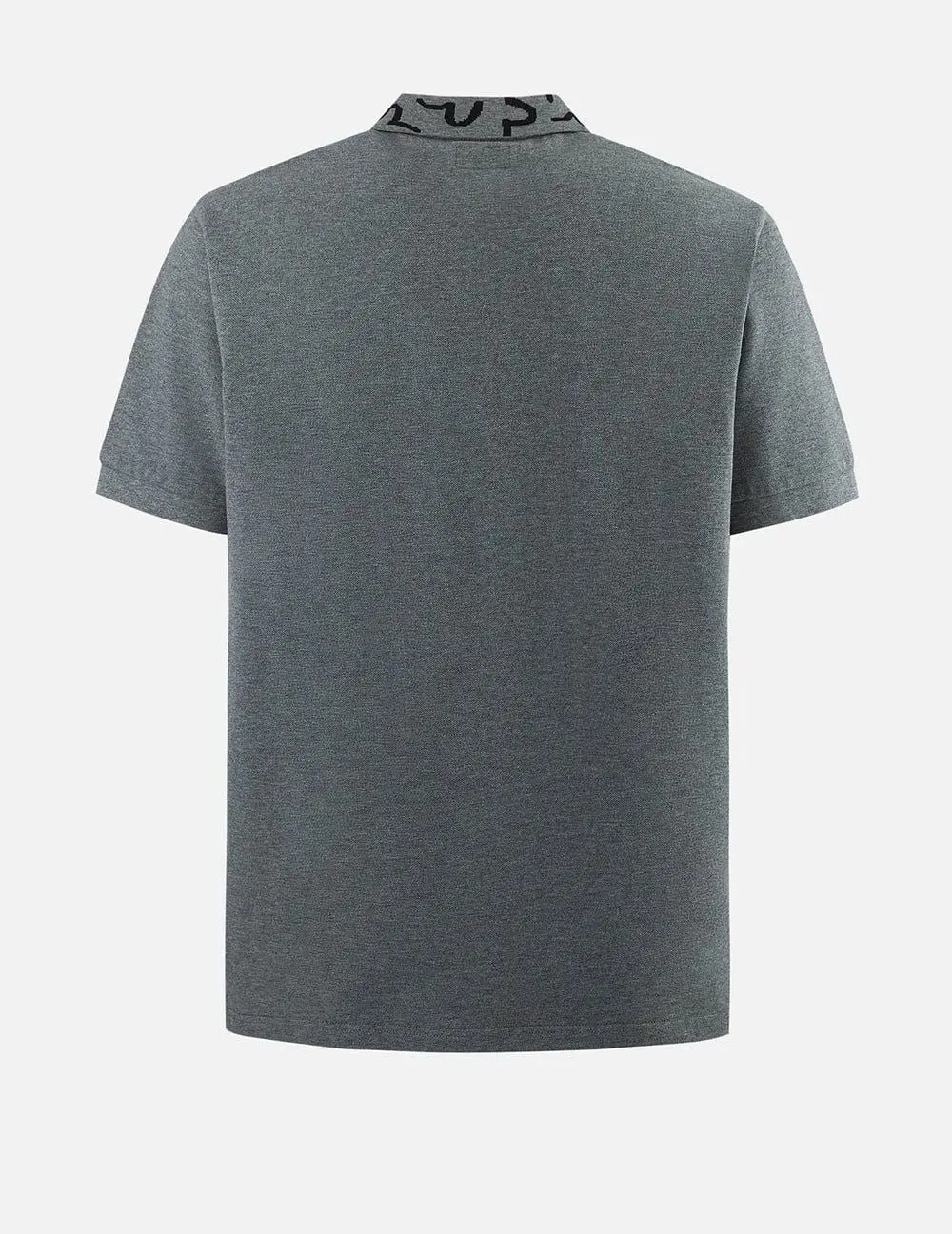 Áo Evisu Seagull Motif Collar Relax Polo 'Grey' - Ảnh 4