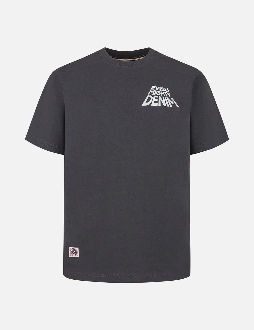 Alternative view of Áo Evisu Slogan Print T-shirt 2ESHTM5TS7015XXCT