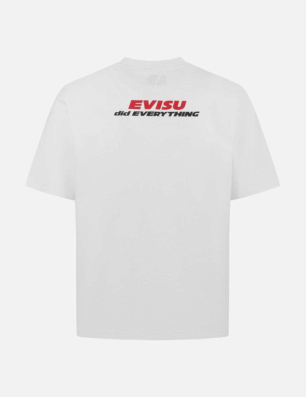 Alternative view of Áo Evisu Totem Seagull and Logo T-shirt 'White' 2ESHTM5TS1108XXCT