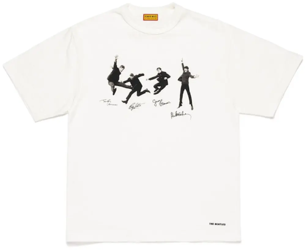 Áo Human Made Beatles T-Shirt 'White' HM31TE003