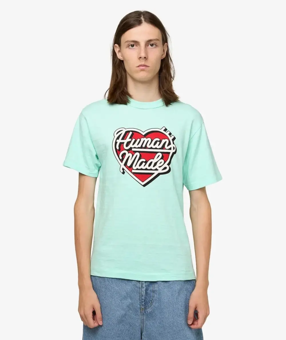 Áo Human Made Color T-shirt 'Green' HM29CS032 - Ảnh 4
