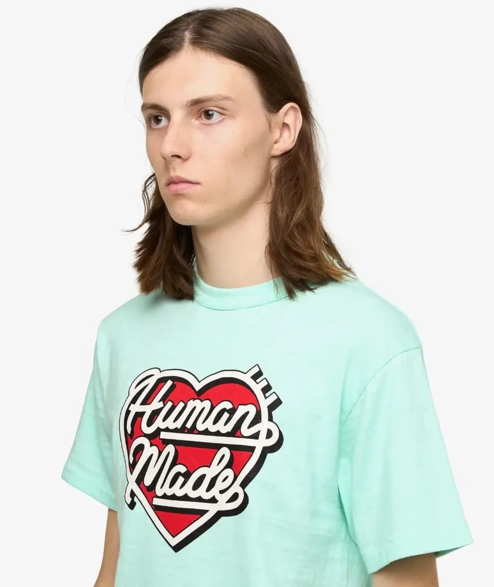 Áo Human Made Color T-shirt 'Green' HM29CS032 - Ảnh 3