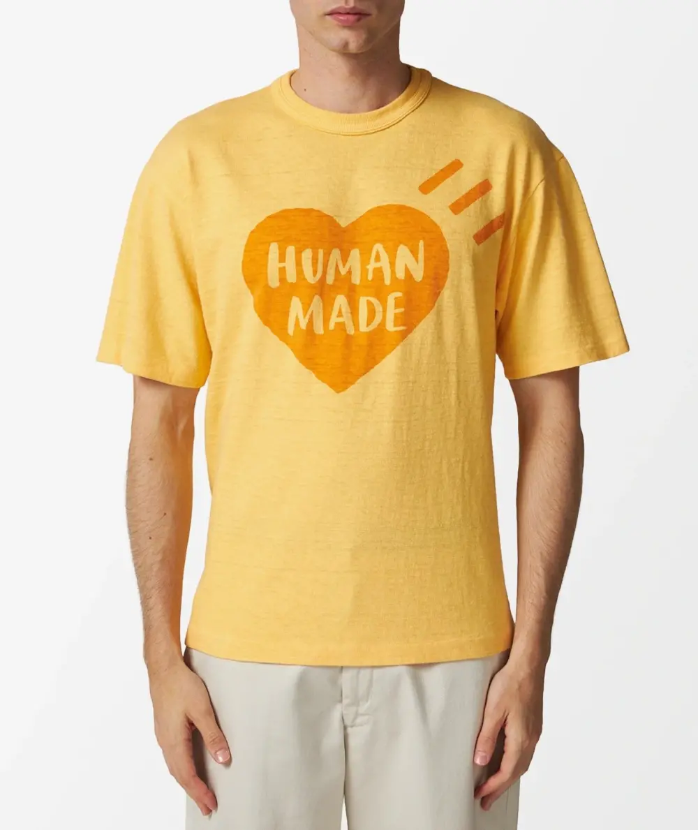 Áo Human Made Color T-shirt 'Yellow' HM27CS006 - Ảnh 5