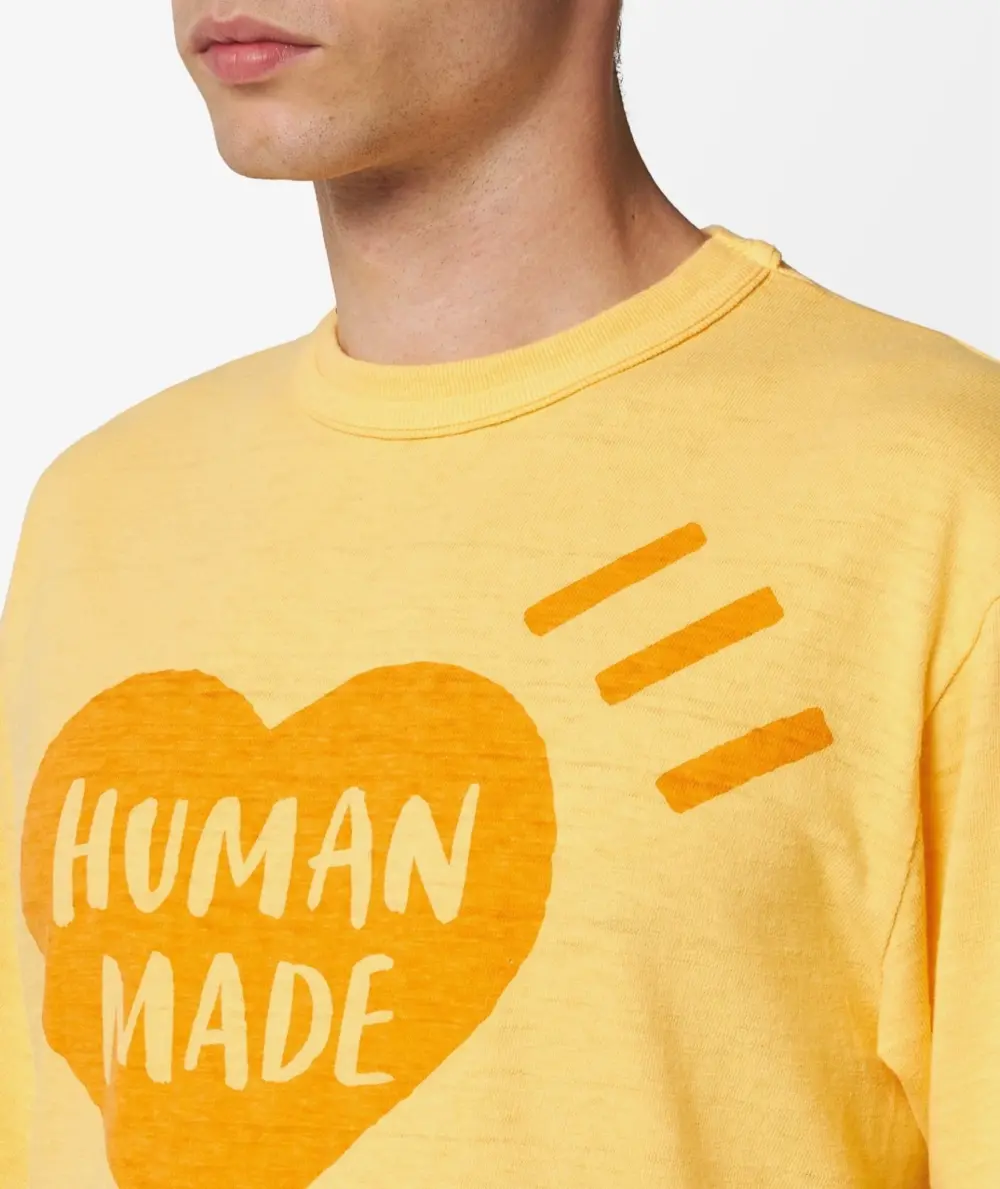 Áo Human Made Color T-shirt 'Yellow' HM27CS006 - Ảnh 4