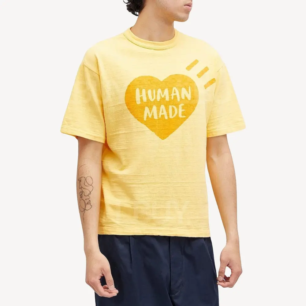 Áo Human Made Color T-shirt 'Yellow' HM27CS006 - Ảnh 3