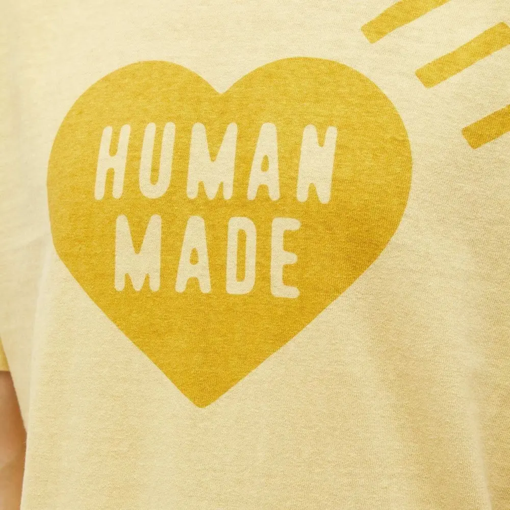 Alternative view of Áo Human Made Color T-shirt 'Yellow' HM27CS006