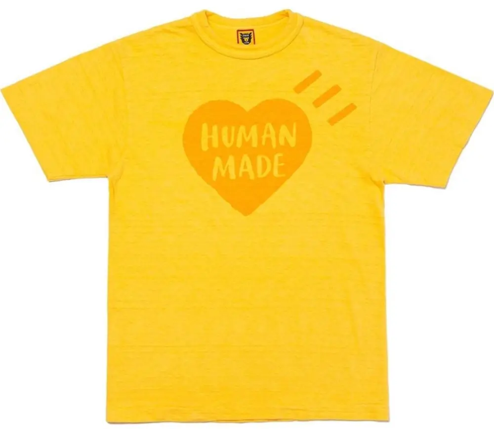 Áo Human Made Color T-shirt 'Yellow' HM27CS006