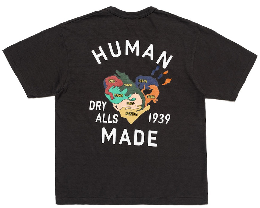 Áo Human Made Graphic T-Shirt 'Black' HM28TE004