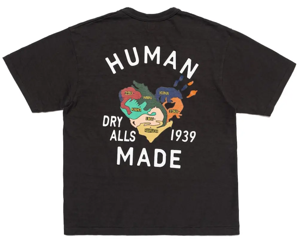 Áo Human Made Graphic T-Shirt 'Black' HM28TE004