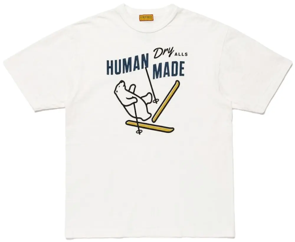 Áo Human Made Graphic T-Shirt 'White' HM30TE010