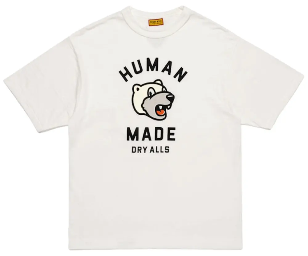 Áo Human Made Graphic T-Shirt 'White' HM31TE009