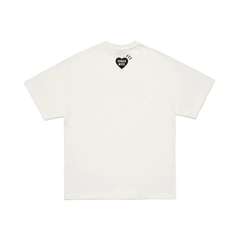 Áo Human Made Graphic T-Shirt 'White' HM31TE010-White - Ảnh 4