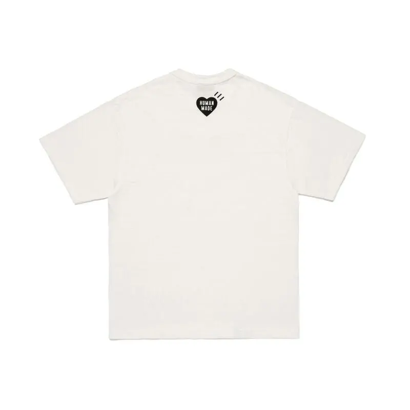 Áo Human Made Graphic T-Shirt 'White' HM31TE011-White - Ảnh 4