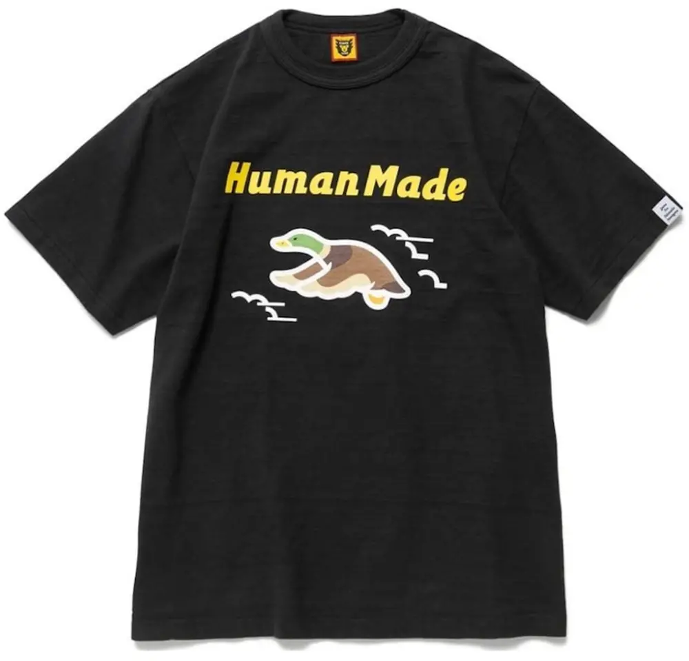 Áo Human Made Graphic Tee 'Black' HM23TE002