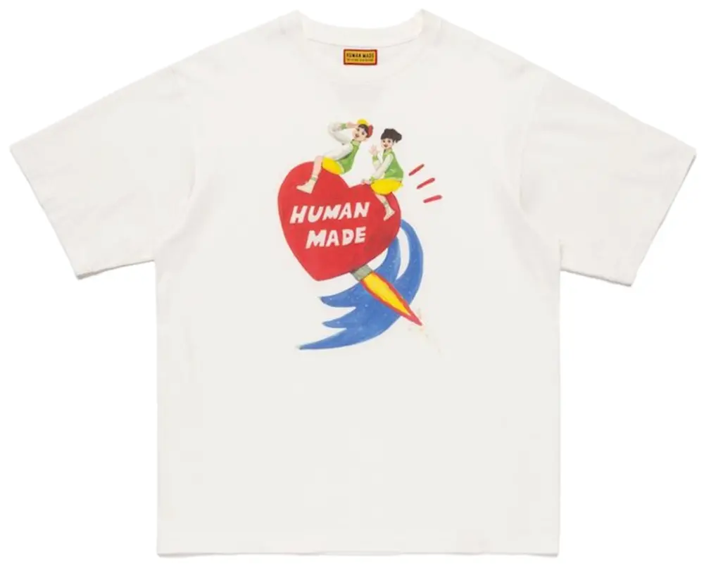 Áo Human Made Keiko Sootome T-Shirt 'White' XX31TE017