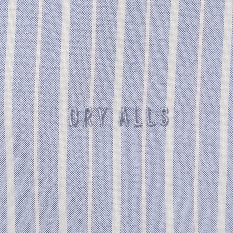 Áo Human Made Stripe Ox B.D Shirt 'Blue' HM31SH030 - Ảnh 3