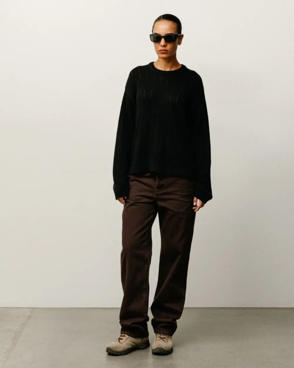 Áo Stussy Buana Logo Sweater 'Black' 117294 - Ảnh 6