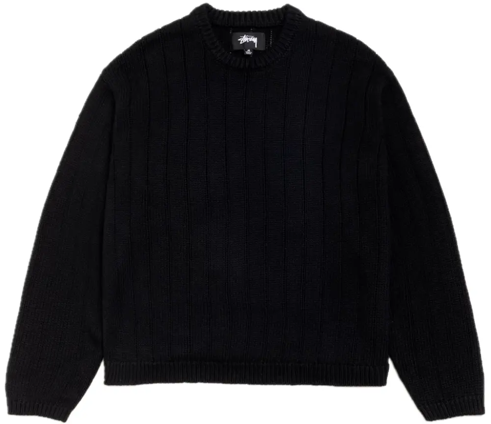 Áo Stussy Buana Logo Sweater 'Black' 117294