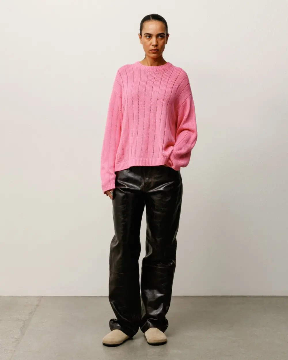 Áo Stussy Buana Logo Sweater 'Pink' 117294 - Ảnh 5