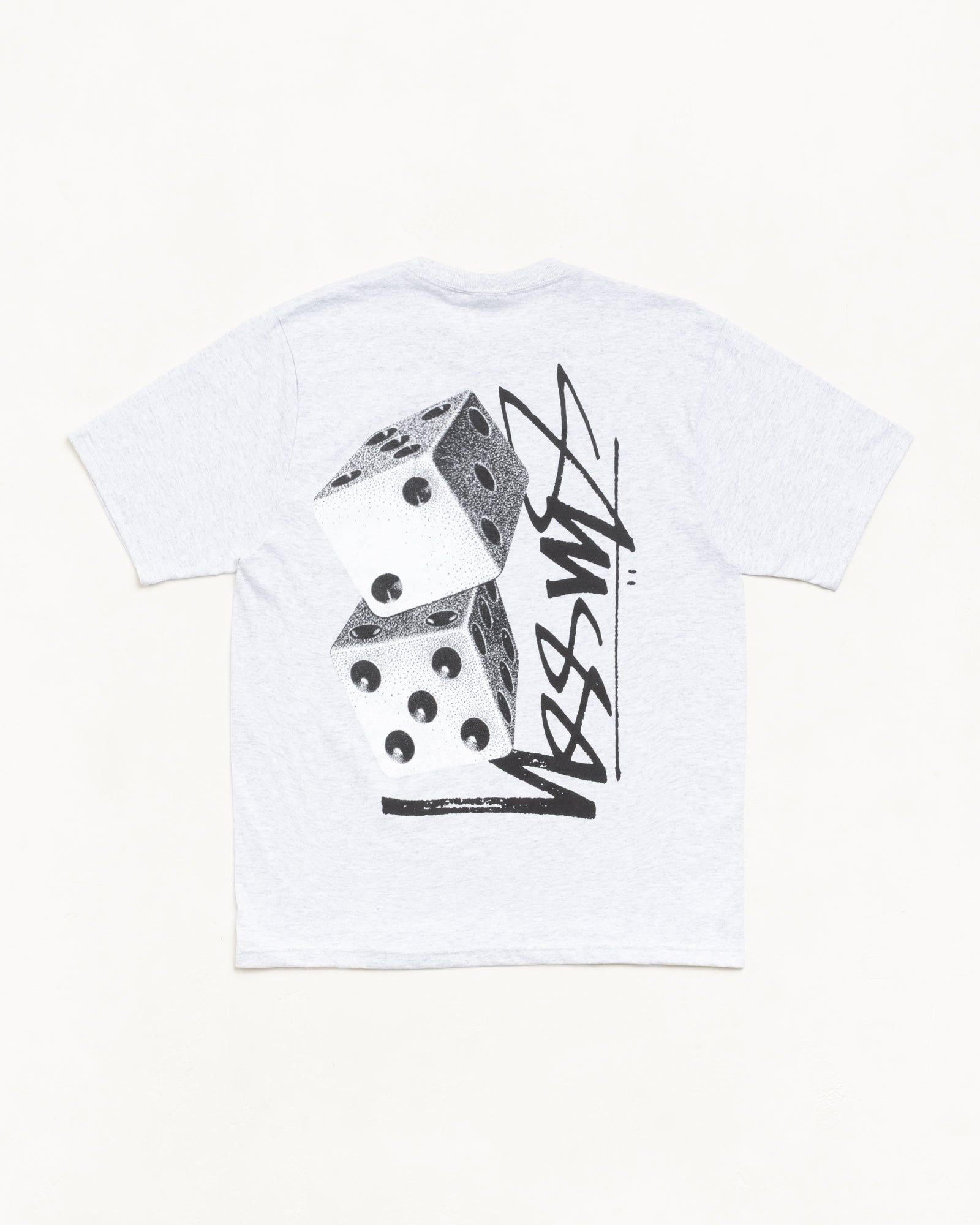 Alternative view of Áo Stussy Tall Dice Tee 'Grey' 1905187