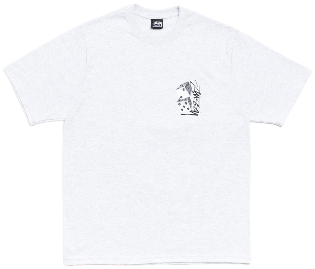 Áo Stussy Tall Dice Tee 'Grey' 1905187