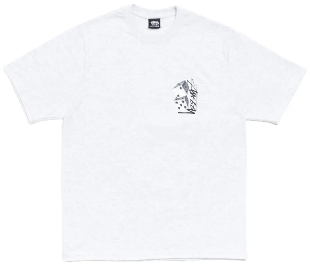 Áo Stussy Tall Dice Tee 'Grey' 1905187