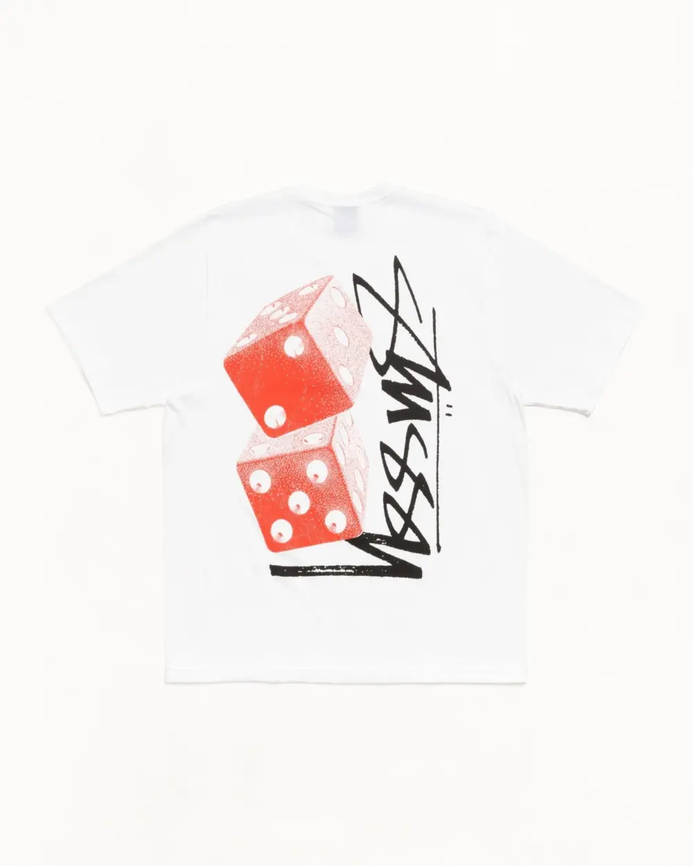 Alternative view of Áo Stussy Tall Dice Tee 'White' 1905187